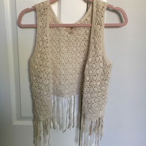 Crochet vest